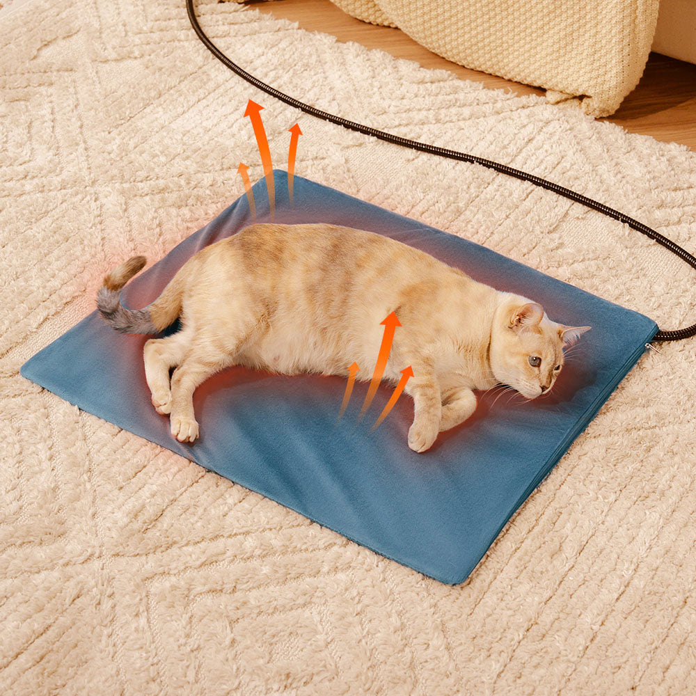 Electrical Pet Heated Pad - Waterproof&Chewproof For Safe Warmth