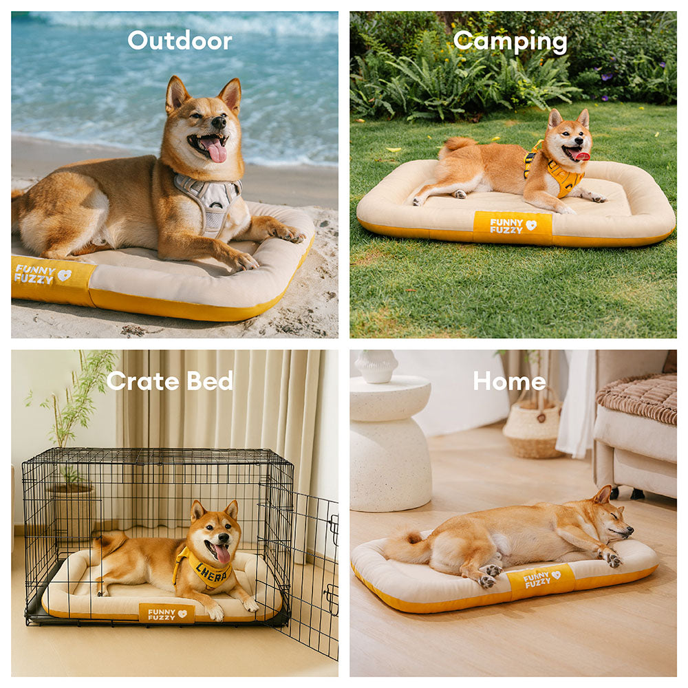 Outdoor Waterproof Memory Foam Orthopedic Dog Mat - Trek Lounge