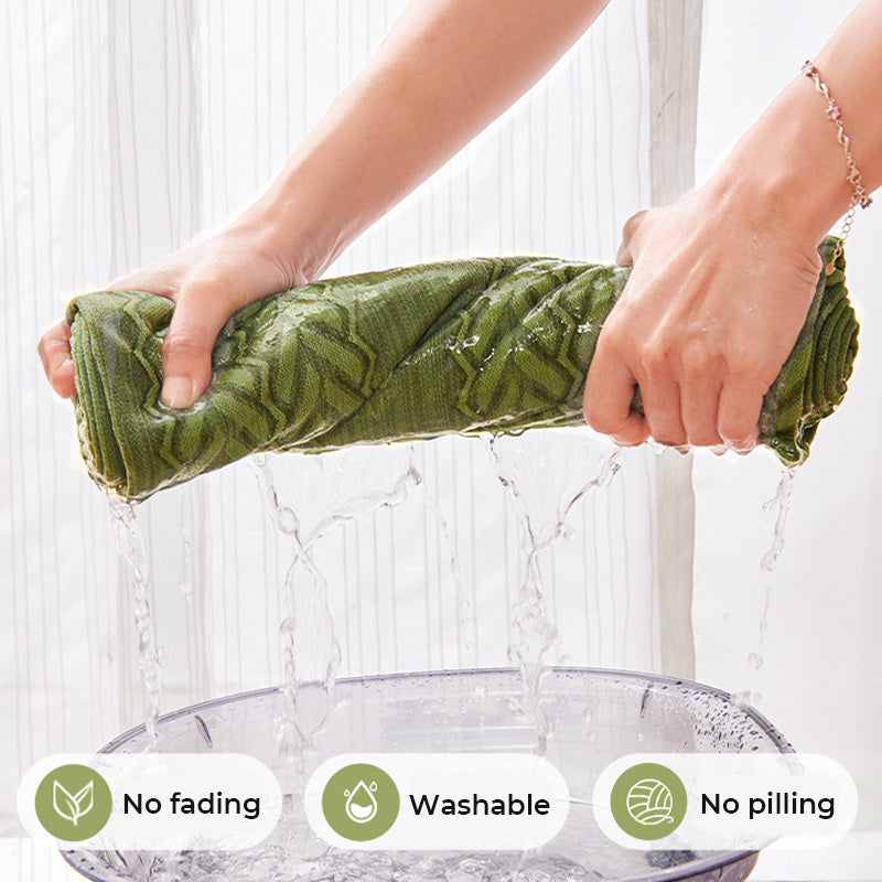 Chenille Wheat Ear Printed Breathable Non-slip Couch Cover