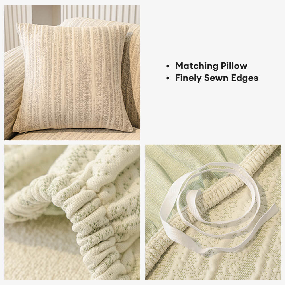 Textured Space Cotton Scratch-Resistant Magic Couch Cover