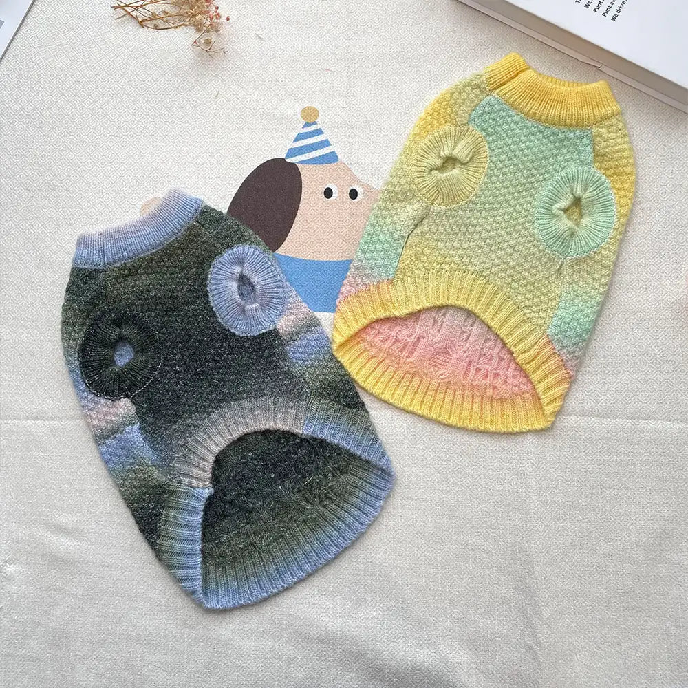 Soft Warm Thick-Knitted Dog Sweater – Designed For Dachshunds, French Bulldogs & Pugs