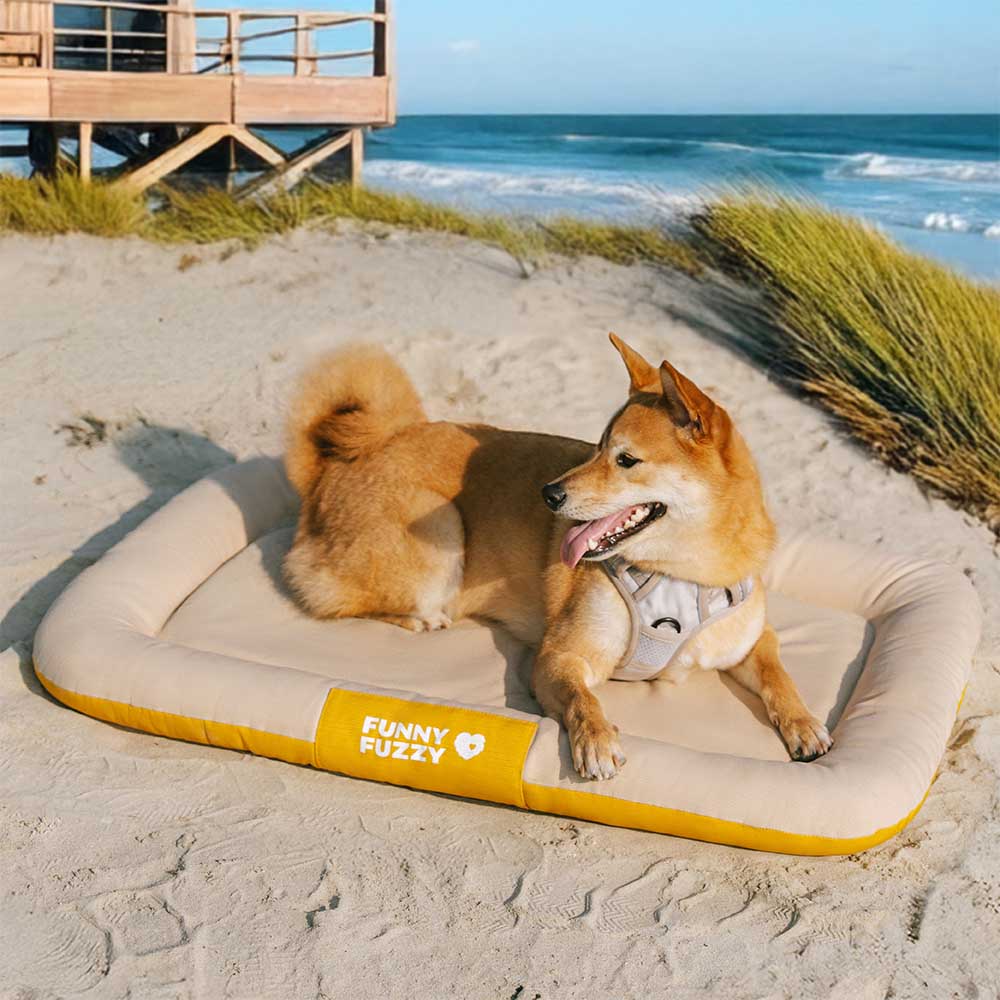 Outdoor Waterproof & Chew-proof Memory Foam Orthopedic Dog Mat - Trek Lounge