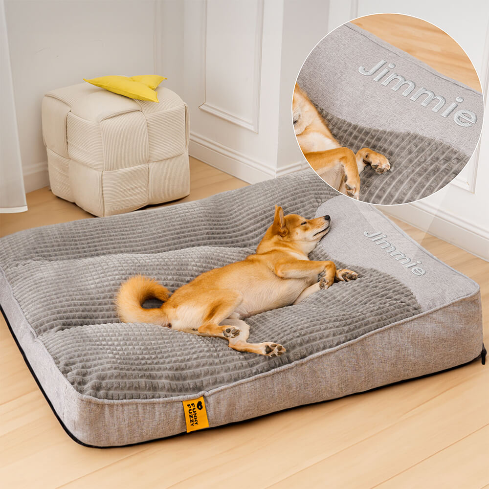 Special Price - Large Thick Scratch-resistant Spine Protection Dog Cushion Bed