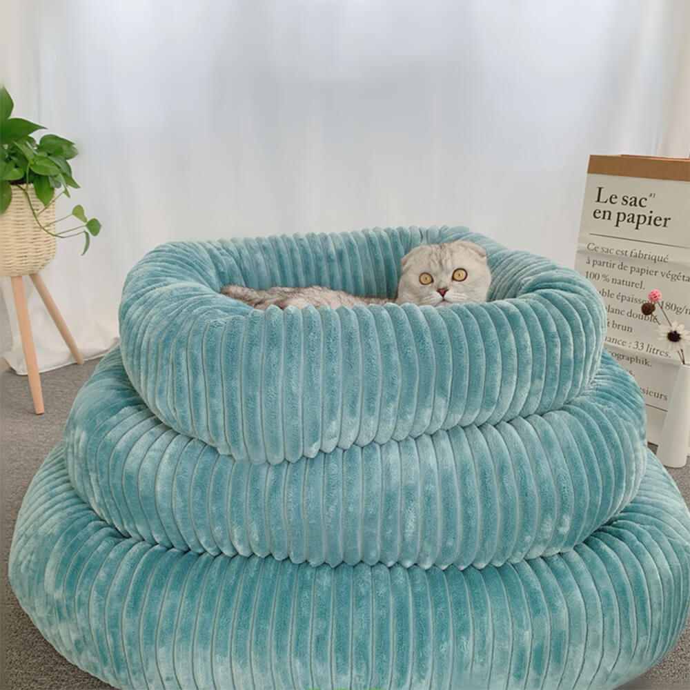 Luxurious Fluffy Warm Durable All-in-One Dog & Cat Sofa Bed