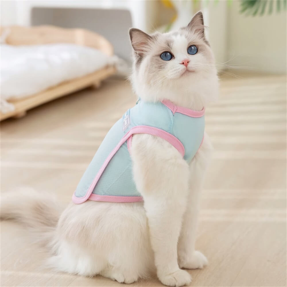 Breathable Pastel Dog Harness Vest - Comfortable and Stylish for Everyday Wear