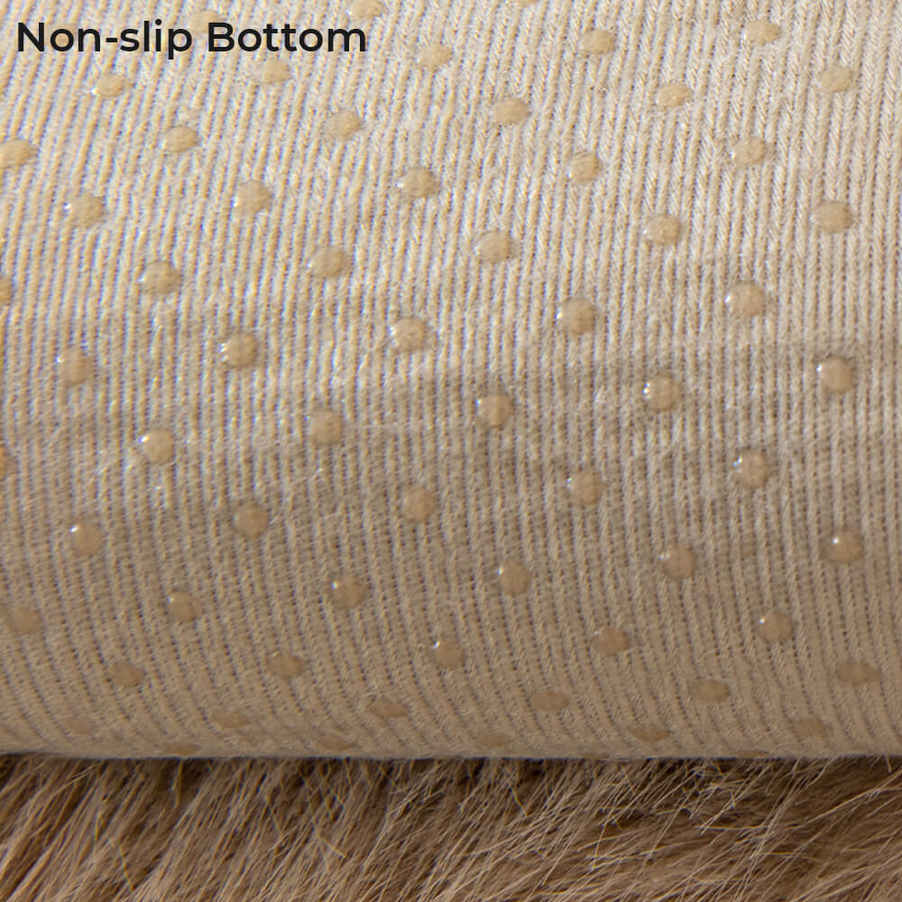 Warm Thick Faux Fur Sofa Protector Non-Slip Couch Cover