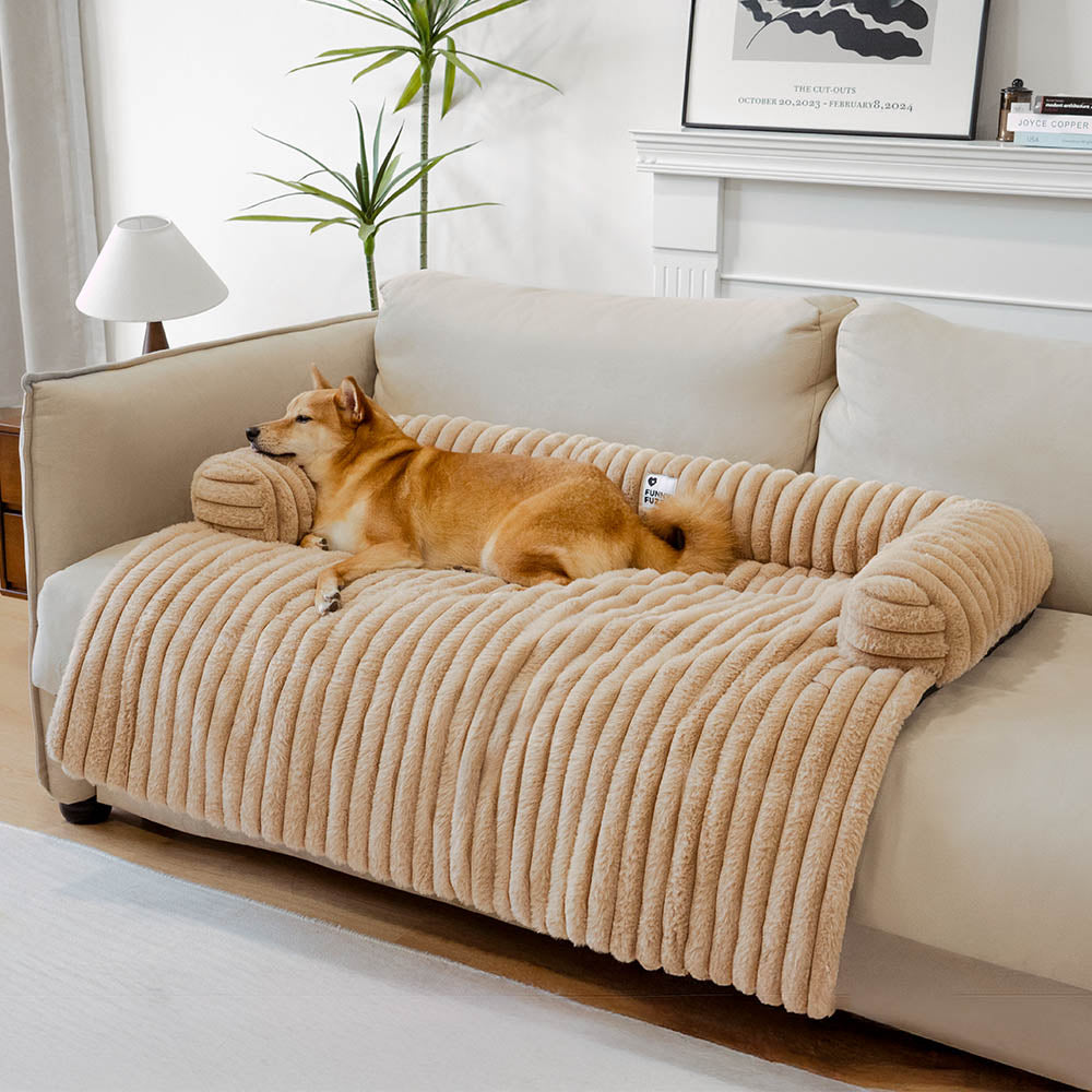 Fluffy Sofa Blanket Bolster Dog Mat Couch Cover