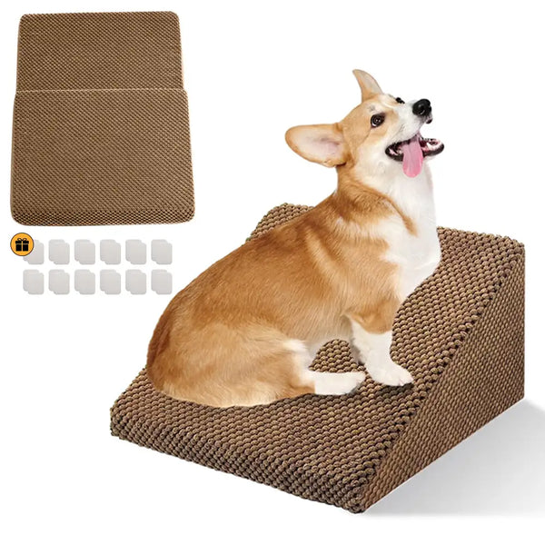 Modular Foam Dog Ramp Stairs for Staircase Stairs with Velcro