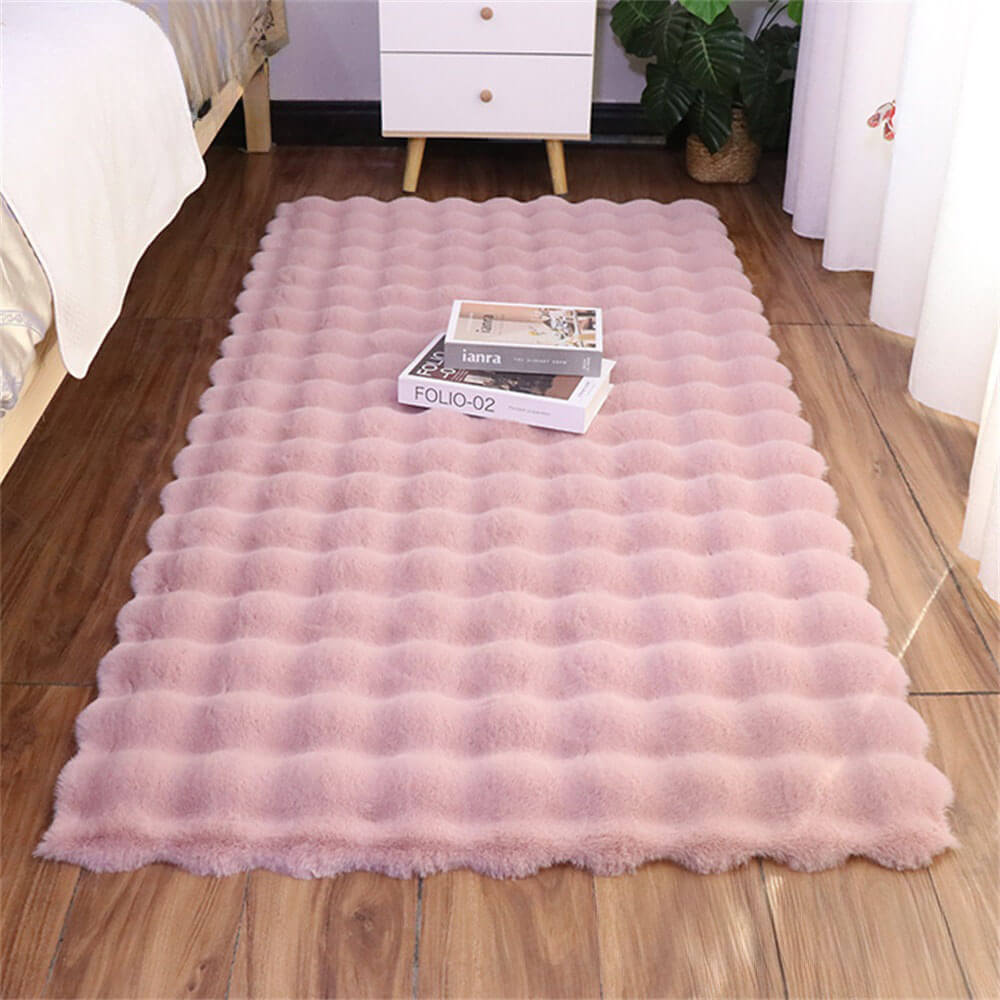 Ultra-Soft Plush Pet-Friendly Rug - Cozy & Durable for Your Home