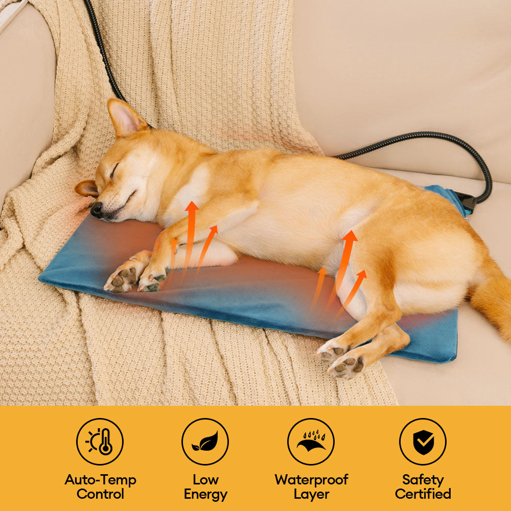 Electrical Pet Heated Pad - Waterproof＆Chewproof For Safe Warmth