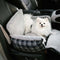 3 in 1 Fluffy Warmth Safe Dog Booster Car Seat Bed - Winter Cruiser