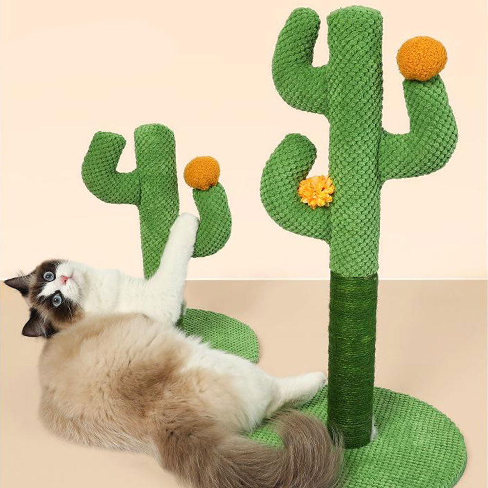 Cactus Design Sisal Durable Cat Scratching Post