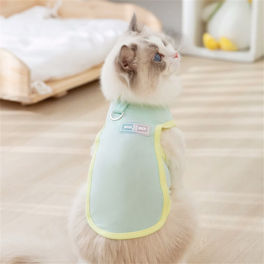 Breathable Pastel Dog Harness Vest - Comfortable and Stylish for Everyday Wear