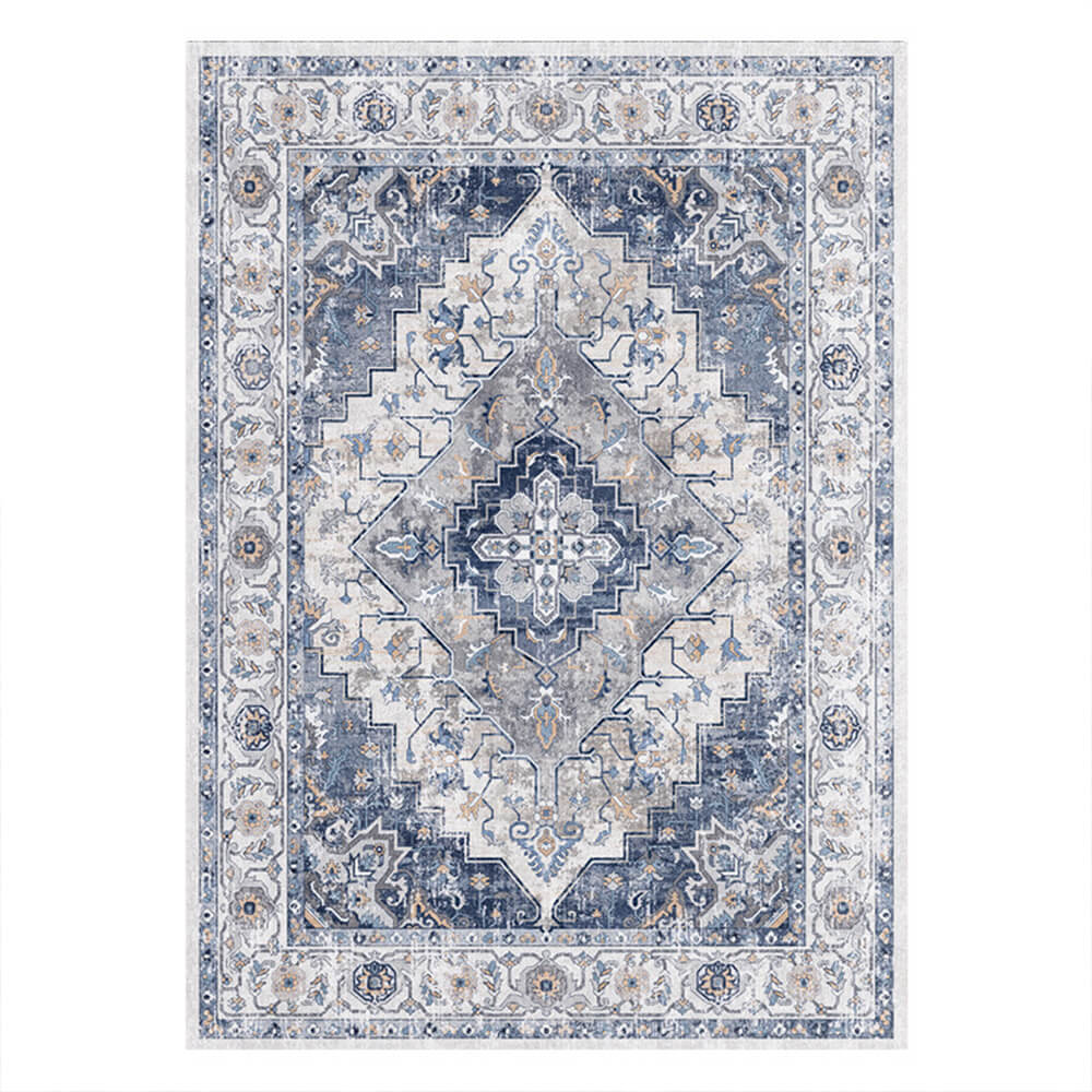 Nordic ethnic Persian style living room rug bedside