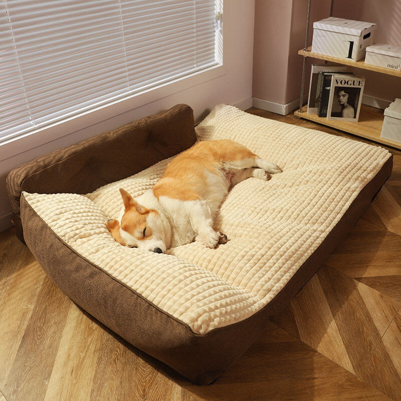 All Seasons Thickened Large Washable Cat & Dog Pillow Bed