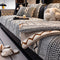 Classic Plaid Plush Scratch-Resistant Comfortable Non-Slip Couch Cover