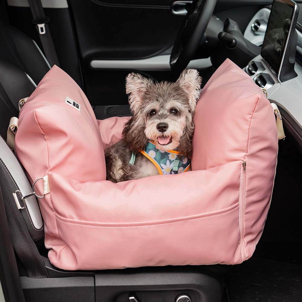 Waterproof Dog Car Seat Bed - First Class