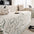 Palm Leaf Print Thickened Sofa Protection Multi-Purpose Throw Couch Cover