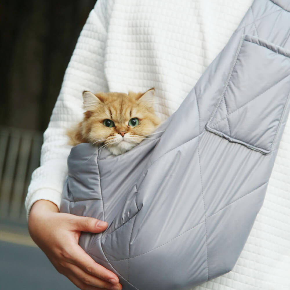 Safety Comfortable Soft Warm Outdoor Dog & Cat Carrier Bag