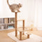Five-Tier Cat Tree with Space Capsule and Wear-Resistant Scratching Posts
