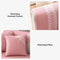 Pure Cotton Lace Trim Embossed Couch Cover