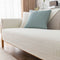 Pure Cotton Lace Trim Embossed Couch Cover