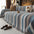 All-Season Colorful Leaf Chenille One Piece Throw Couch Cover