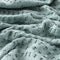 All-Season Lightweight Breathable Cotton Waffle Throw Blanket for Pets & People
