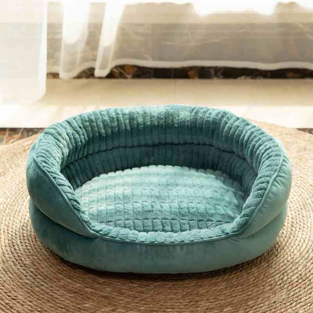 Comfort Round Nest Orthopedic Support Warm Dog & Cat Bed