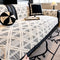 Creative Plaid Pattern Anti-Cat Scratch And Non-Slip Couch Cover - Suitable For All Seasons