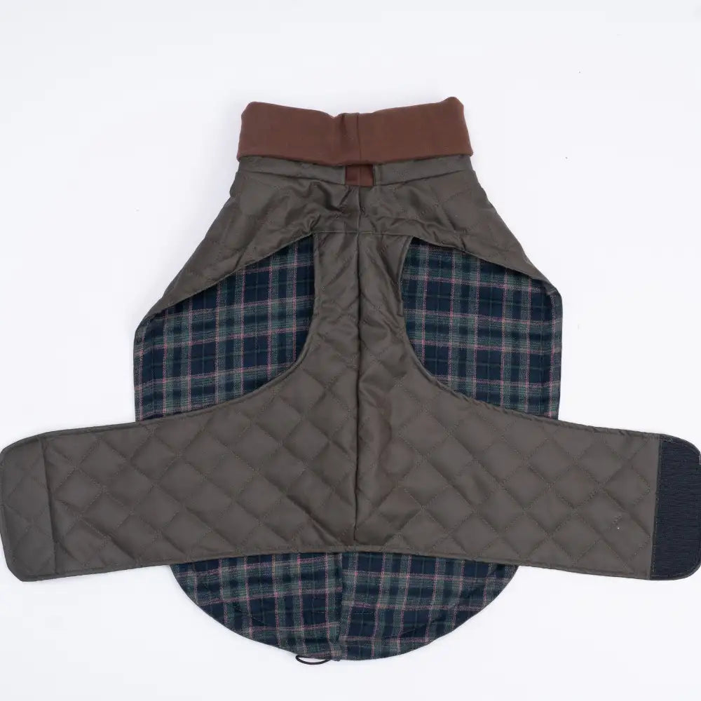 High-Neck Quilted Dog Vest – Warm Fashion Winter Coat