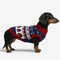 Jacquard Thick-Knit Sleeveless Dog Sweater – Designed for Dachshunds, French Bulldogs & Pugs