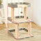 Minimalist Three-Level Step-Style Durable Sisal Cat Tree