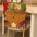 Playful Christmas Decoration Elk Snowman Chair Back Cover