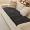 Solid-Color Fluffy Sofa Decor Thickened Couch Cover