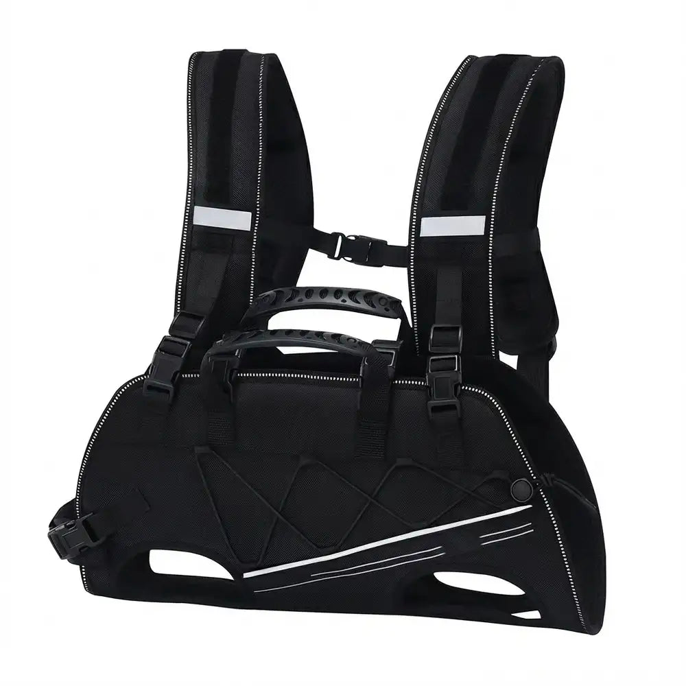 Spine-Friendly Horizontal Dog Backpack Carrier with Adjustable Padded Straps - Legs-Out Comfort