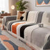 Stripe Art Scratch Resistant Chenille Multifunctional Sofa Protector Couch Cover