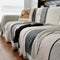 Stripe Art Scratch Resistant Chenille Multifunctional Sofa Protector Couch Cover