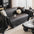 Modern Faux Leather Anti-Scratch Throw Couch Cover