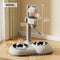 Pet Feeding Bowl Station Food Dispenser With Automatic Water