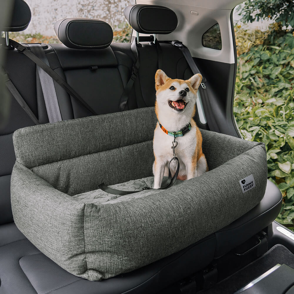 Travel Bolster Full Durable Washable Dog Car Back Seat Bed