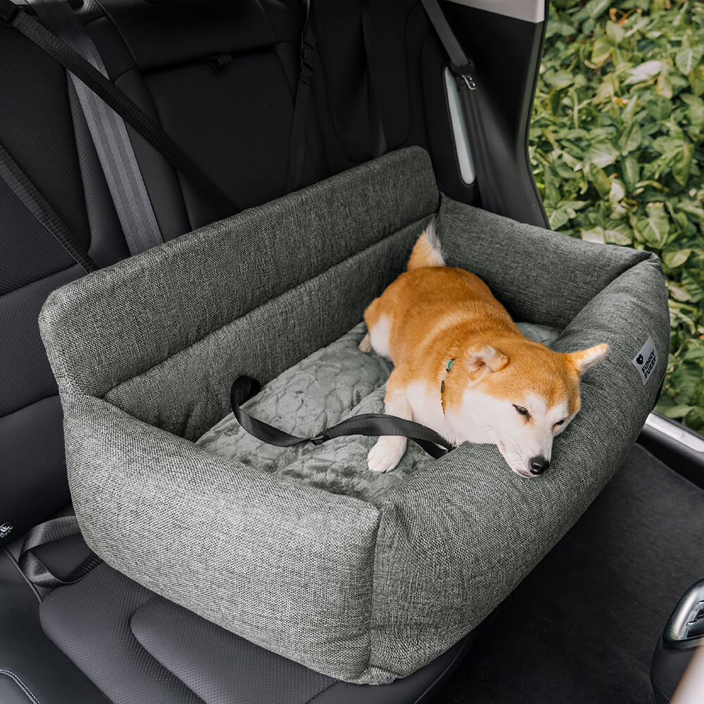 Travel Bolster Full Durable Washable Dog Car Back Seat Bed