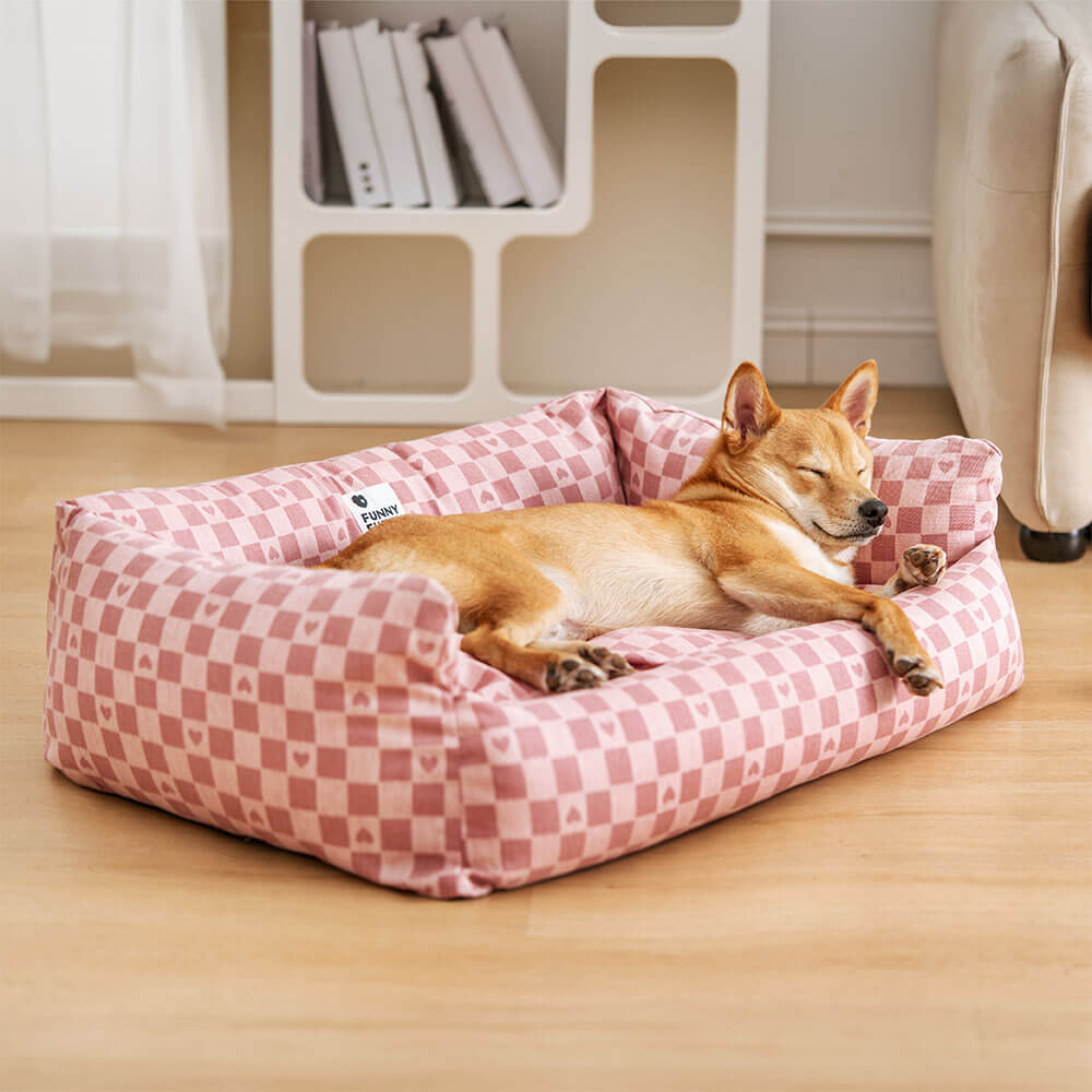 Heartbeat Series Deep Sleeping Dog Sofa Bed