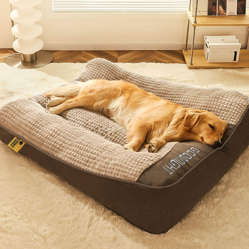 Special Price - Large Thick Scratch-resistant Spine Protection Dog Cushion Bed