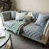 Luxury Quilted Velvet Non-Slip Couch Cover