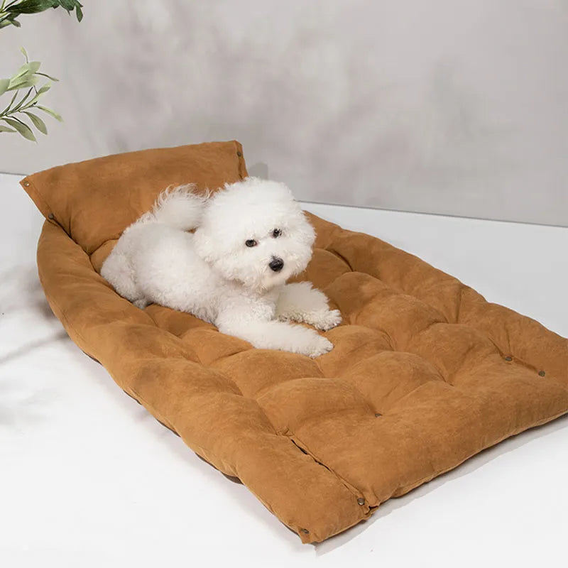 Multifunctional Pet Mat Soft Suede Cat & Dog Bed