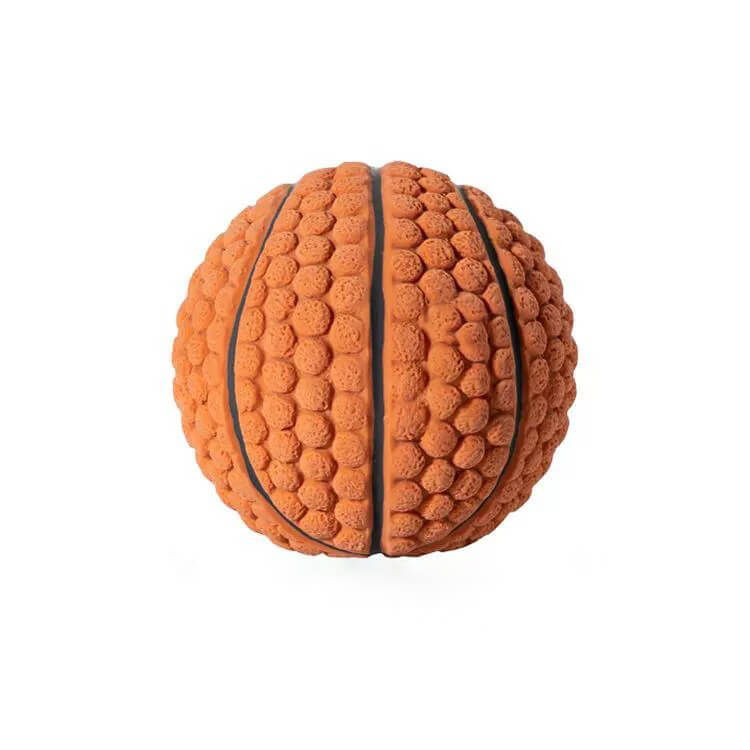 Pet Latex Squeaky Ball Toy Durable Interactive Dog Chew Toy