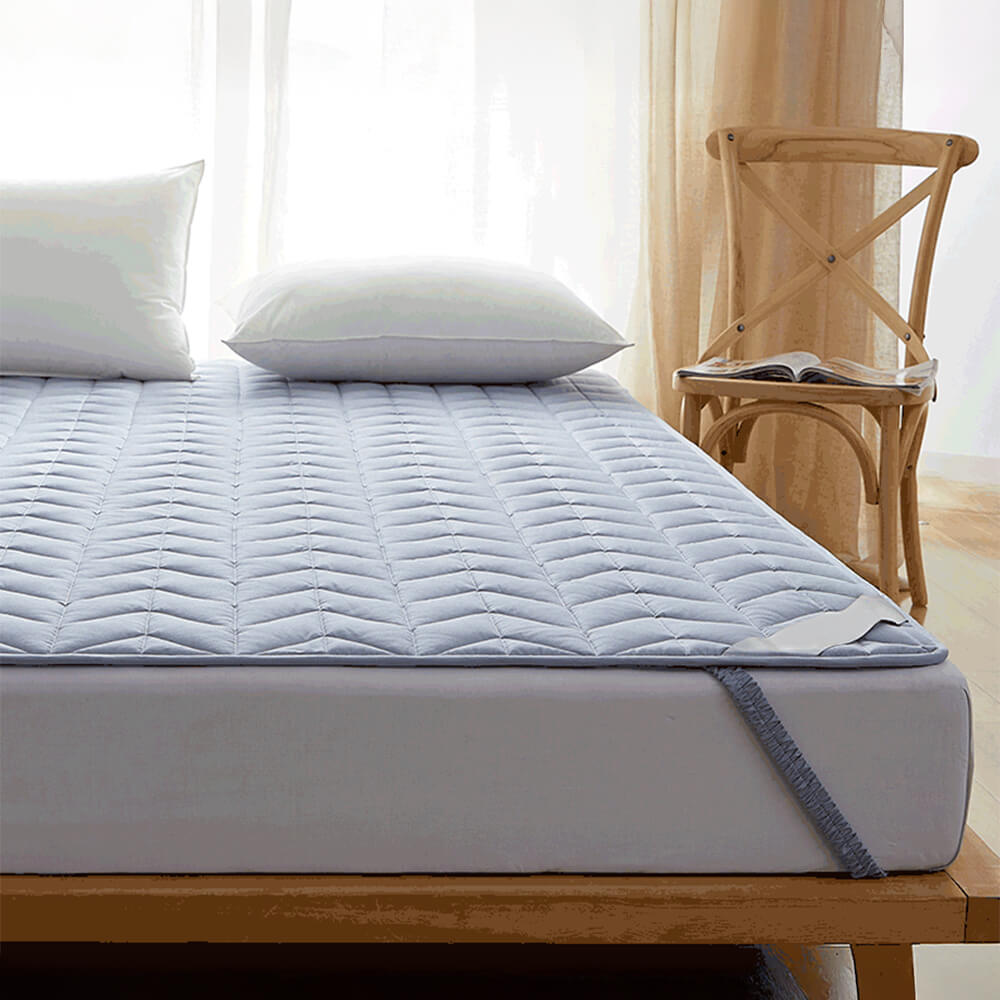 Pure Cotton Breathable Comfortable Non-Slip Mattress Topper