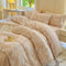 Rose Series Carved Milk Velvet Comfort Soft Bed Sheet Set