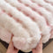 Super Soft Faux Rabbit Plush Mattress Protector Fitted Sheet